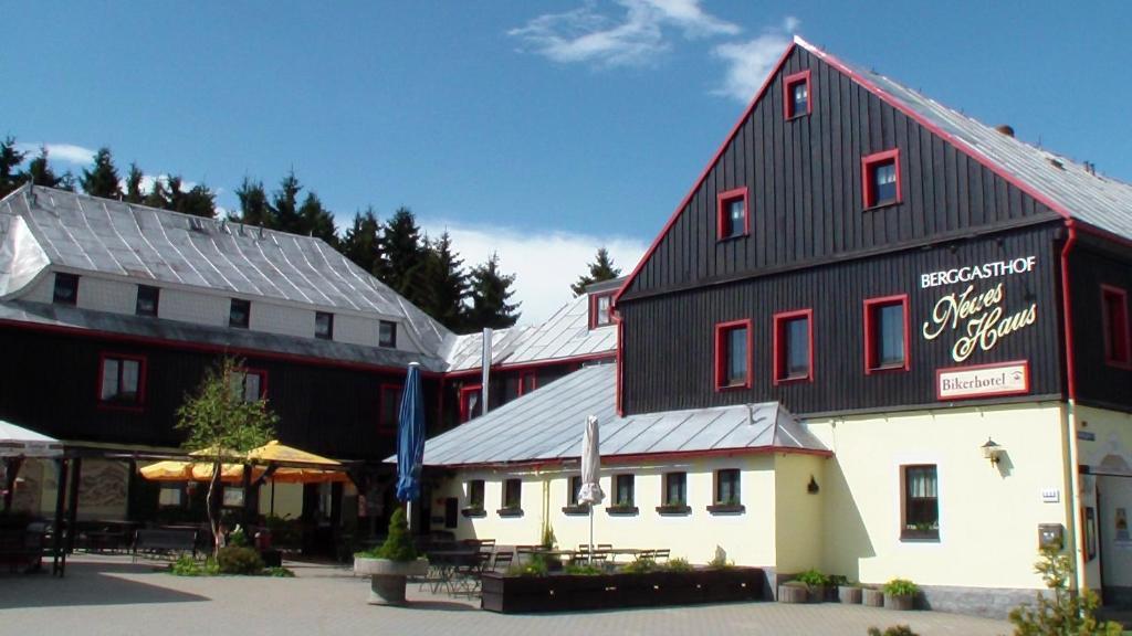 Berggasthof Neues Haus Oberwiesenthal Exterior foto